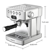 
              Geek Chef Espresso Machine Water Stainless Steel
            