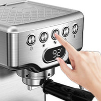 Geek Chef Espresso Machine Water Stainless Steel