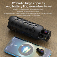 Mini Portable Outdoor Speaker With Headset