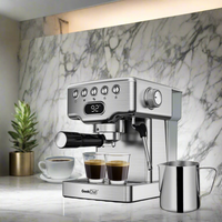 
              Geek Chef Espresso Machine Water Stainless Steel
            