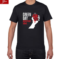 
              2019 new summer Famous band Green Day t shirt men 100% cotton loose Tops&Tees men  Rock Hip Hop street wear men clothes pok
            