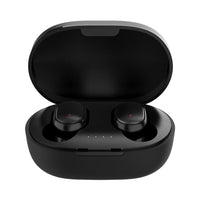 Wireless Headphones Stereo Headset Mini Earbuds with Mic- USB Charging