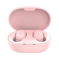 
              Wireless Headphones Stereo Headset Mini Earbuds with Mic- USB Charging
            