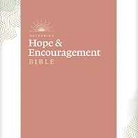 NLT DaySpring Hope & Encouragement Bible Hardcover Seafoam Green