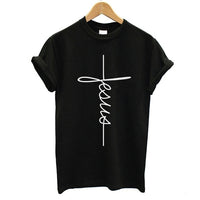 
              The Cross  T-Shirt Women Short Sleeve
            