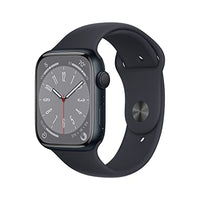 
              Apple Watch Series 8 [GPS 45mm] Smart Watch w/ Midnight Aluminum Case with Midnight Sport Band - M/L. Fitness Tracker, Blood Oxygen & ECG Apps, Always-On Retina Display, Water Resistant
            