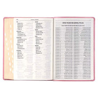 
              KJV Holy Bible, Giant Print Full-Size, Pink Faux Leather King James Version
            