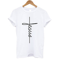 
              The Cross  T-Shirt Women Short Sleeve
            