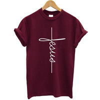 The Cross  T-Shirt Women Short Sleeve