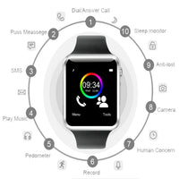 FIFATA Bluetooth A1 Smart Watch Sports Tracker Men