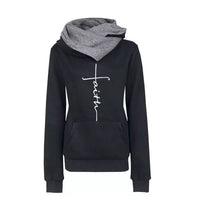 Winter Hoodies Sweatshirts Women Faith