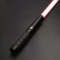 TXQSABER Upgrade HOT Lightsaber, Metal Handle Heavy Dueling, 12 Color Change Volume adjustment Force FX  6 Soundfons FOC Blaster