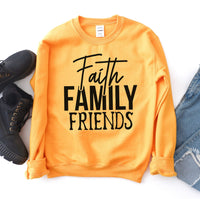 
              Faith Family Friends Sweatshirt
            