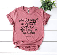 
              The Lord Is Right T-shirt
            