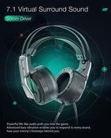 
              Gaming Headset with Microphone 7.1 Surround Sound
            