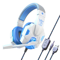 Gaming Headphones Headset Deep Bass Stereo Wired Gamer