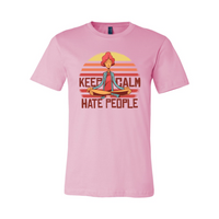 
              Keep Calm And Hate People T-shirt
            